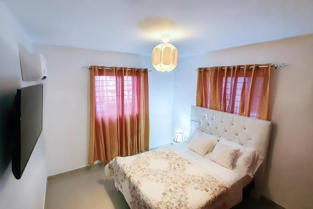 Apart. bbq, jacuzzi y vista al mar, 4Hb/AC. Apartamento Barahona Exterior foto